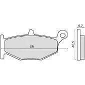 RMS Beauty Suzuki Gsr 600cc 225103063 Sintrede Bremseklosser
