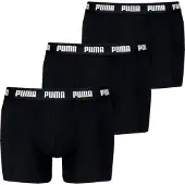 Puma Boxer Briefs (3-Pack) Men, Clothing, Black, 3