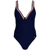 Tommy Hilfiger Triangle One Piece Rp Badetøy
