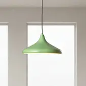 Opviq Hengelampe Eysan, mintgrønn, metall, Ø 35 cm, E27