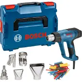 Bosch varmluftspistol GHG 23-66 Professional+ 5-delt tilbehør blå/svart (06012A6303)