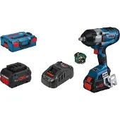 Bosch Professional Gds18v-1000c+2x8pc+gal1880+como+l-boxx Slagtrekker
