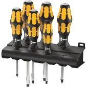Wera 932/6 Kraftform Plus Skrutrekkersett 6 Stykker