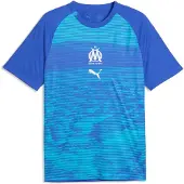 Puma Olympique de Marseille Warmup Jersey Men, Football, Royal Sapphire/Aqua, M