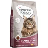 Concept for Life 8 + 2 kg på kjøpet! 10 kg kattemat - Maine Coon Adult