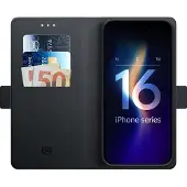3mk Protection 3mk lommeboketui til iPhone 16 Plus – svart