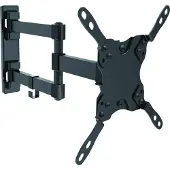 Deltaco ARM-459 - Monteringssett (tippe/svivel-veggmontering) - for flatpanel - svart - skjermstørrelse: 15-40 - veggmonterbar