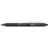 Pilot FriXion Ball Clicker - Rulleballpenn - svart - gelblekk - 0.7 mm - fin - retraktil - med viskelær