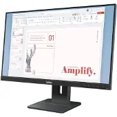 Lenovo ThinkVision E24-40 - LED-skjerm - 24" (23.8" synlig) - 1920 x 1080 Full HD (1080p) @ 100 Hz - IPS - 250 cd/m² - 1300:1 - 4 ms - HDMI, VGA, D...