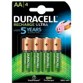 Duracell Aa Nimh-batteri 4 Enheter
