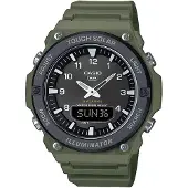 Casio Aq-s820 46.6mm 10atm Solar Quartz Analog-digital Klokke