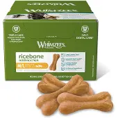 Whimzees Ricebone Mellommåltid 50 Enheter