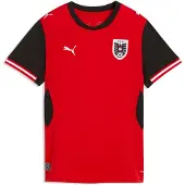 Puma Austria 2026 Home Jersey Women, Football, Red/Black, XS