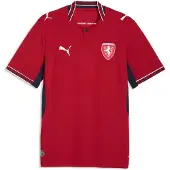 Puma Czechia 2026 Home Jersey Men, Football, Dark Cherry/Navy, M