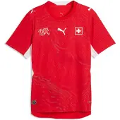 Puma Switzerland 2026 Authentic Home Jersey Men, Football, Red/White, XS