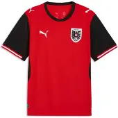 Puma Austria 2026 Home Jersey Men, Football, Red/Black, XL