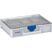 Tanos Systainer³ M 89 sortimentsboks 396 x 82 x 296 mm 83000010, grå