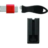 Kensington USB Port Lock with Cable Guard - Square
