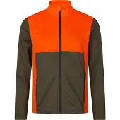 Seeland Elliot fleece Pine Green/Hi-Vis Orange 3XL