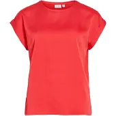 Vila Ellette Kort Ermet Bluse