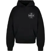 MJ Gonzales Iron Cross Oversized Hettegenser