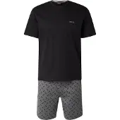 BOSS Relax 10269542 Kort Ermet Pysjamas