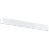 Ideal Lux LED-vegglampe Delta, hvit, bredde 83 cm, 3 000 K