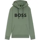 BOSS for man. 50551457 Sweatshirt Soody Zone green (4XL), Casual, Cotton