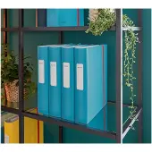 Leitz 180° Active Cozy - Hevarmbuefil - bokryggbredde: 65 mm - for A4 (210 x 297 mm) - kapasitet: 350 ark - rolig blått