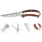 Zyle Fuglesaks ZY457SC i rustfritt stål, blader 9 cm