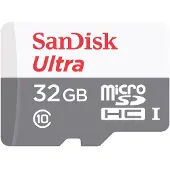 SanDisk Ultra - Flash-minnekort - 32 GB - Klasse 10 - microSDHC UHS-I