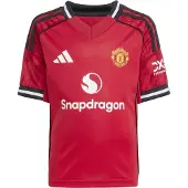 Adidas Manchester United 25/26 Mini Hjem Kortermet Junior-sett