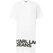 Karl lagerfeld Jeans B1w13054 Kort Ermet Kort Kjole