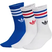 Adidas Originals 3S Crew S 3P Socks mønster