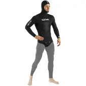 Seac Sub Black Shark Open Cell 7 Mm Spjutfiskejakke