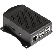 Raspberry Pi - Boks - aluminium - svart