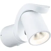 Paulmann utendørs LED-vegglampe Cuff, sensor, hvit