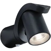 Paulmann utendørs LED-vegglampe Cuff, sensor, antrasitt