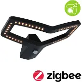 Paulmann Smart vegglampe Alara, CCT, antrasitt IP44