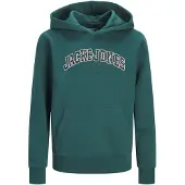 Jack & Jones Hettegenser - JjeCaleb - Noos - Atlantic Deep - - 14 år (164) - Hettegenser