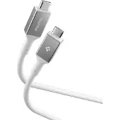 Spigen EB10020CC USB-C-kabel 100 W, 200 cm – hvit