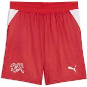 Puma Switzerland 2026 Shorts Youth, Clothing, Red/White, 5-6Y