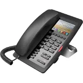 Fanvil H5W - VoIP-telefon med opkalds-ID - SIP, RTCP, RTP, SRTP, SIP v2 over TLS, SIP v2 over UDP, SIP v2 over TCP - 2 linier - sorter