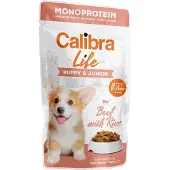 Calibra Lifepouch Puppy&junior Beef 10x150g Våtfôr Til Hund