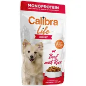 Calibra Lifepouch Voksen Oksekjøtt Våtfôr For Hund 10x150g