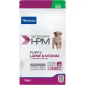 Virbac Hpm Puppy Large & Medium Hundefôr 3kg
