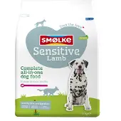 Smolke Smølke Dog Sensitive Lam - Dobbeltpakke: 2 x 12 kg