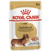 Royal Canin Dachshund Adult - Som supplement: Dachshund våtfòr 24 x 85 g