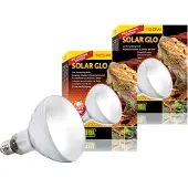 Exoterra Solar-Glo 125 watts. UVA UVB Infrared