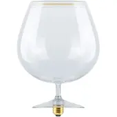 Segula LED-pære flytende Cognac klar E27 6W 922 dimbar